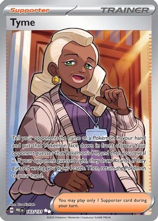 Tyme - SV: Prismatic Evolutions #143