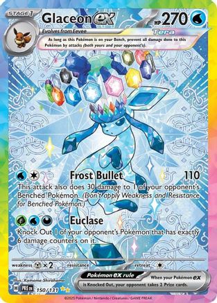 Glaceon ex - 150/131 - SV: Prismatic Evolutions #150