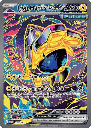 Iron Hands ex - 154/131 - SV: Prismatic Evolutions #154