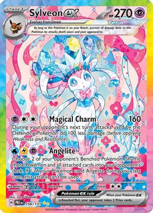 Sylveon ex - 156/131 - SV: Prismatic Evolutions #156