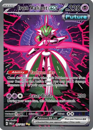 Iron Valiant ex - SV: Prismatic Evolutions #157