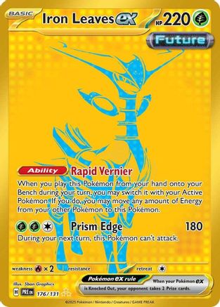 Iron Leaves ex - SV: Prismatic Evolutions #176