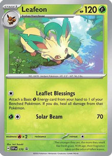 Leafeon - 170 (Cosmos Holo) - SV: Scarlet & Violet Promo Cards #170