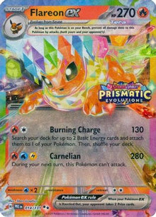 Flareon ex - 014/131 (Prismatic Evolutions Stamp) - Miscellaneous Cards & Products #014