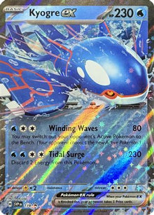 Kyogre ex - 178 - SV: Scarlet & Violet Promo Cards #178