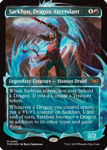 Sarkhan, Dragon Ascendant (0403) (Showcase) - Tarkir: Dragonstorm #403