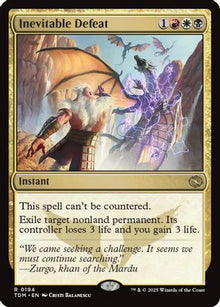 Inevitable Defeat - Tarkir: Dragonstorm #194