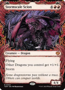 Stormscale Scion (Showcase) - Tarkir: Dragonstorm #303