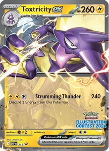 Toxtricity ex - 215 (Illustration Contest 2024) - SV: Scarlet & Violet Promo Cards #215