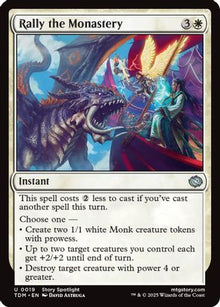 Rally the Monastery - Tarkir: Dragonstorm #19