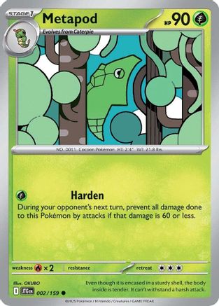 Metapod - SV09: Journey Together #002