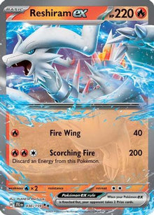 Reshiram ex - SV09: Journey Together #030