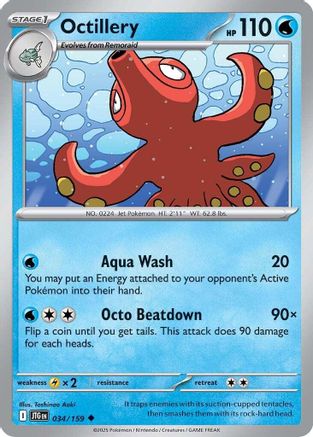 Octillery - SV09: Journey Together #034