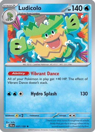 Ludicolo - SV09: Journey Together #037