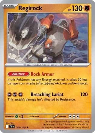 Regirock - SV09: Journey Together #082