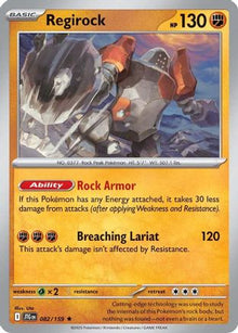 Regirock - SV09: Journey Together #082