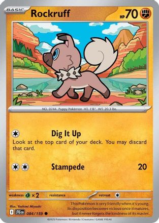 Rockruff - SV09: Journey Together #084