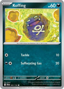 Koffing - SV09: Journey Together #091
