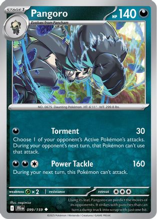 Pangoro - SV09: Journey Together #099