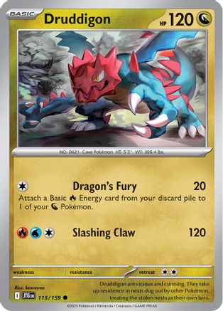 Druddigon - SV09: Journey Together #115