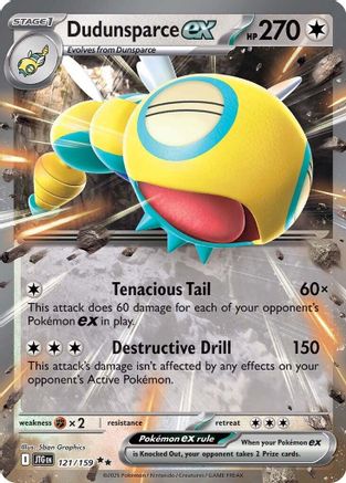 Dudunsparce ex - 121/159 - SV09: Journey Together #121