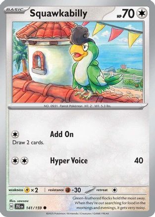 Squawkabilly - SV09: Journey Together #141
