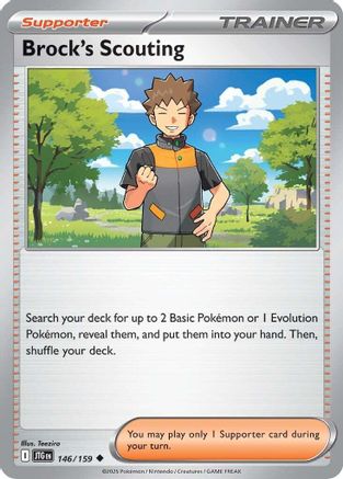 Brock's Scouting - 146/159 - SV09: Journey Together #146