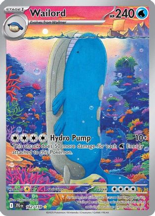 Wailord - 162/159 - SV09: Journey Together #162