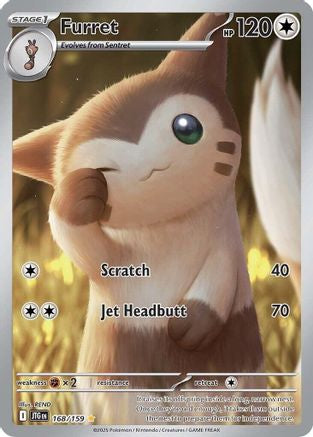 Furret - 168/159 - SV09: Journey Together #168