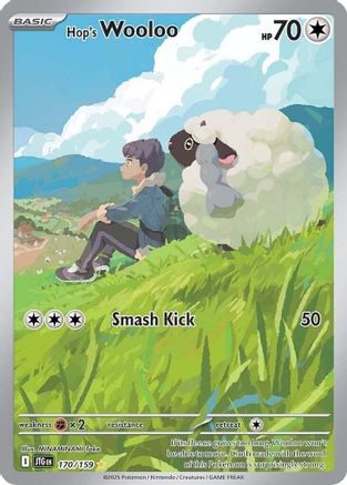 Hop's Wooloo - 170/159 - SV09: Journey Together #170