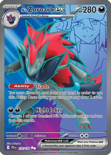 N's Zoroark ex - 175/159 - SV09: Journey Together #175