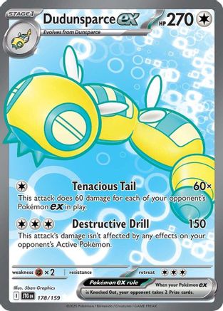 Dudunsparce ex - 178/159 - SV09: Journey Together #178