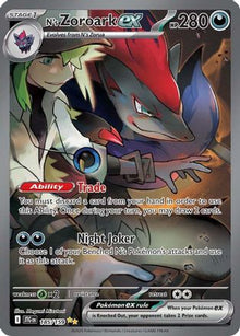 N's Zoroark ex - 185/159 - SV09: Journey Together #185