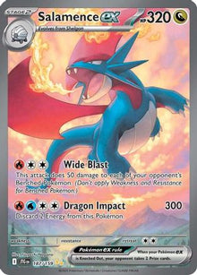 Salamence ex - 187/159 - SV09: Journey Together #187