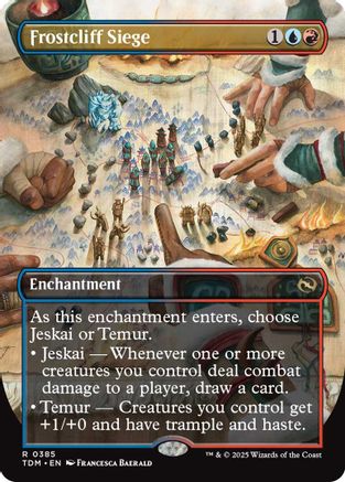 Frostcliff Siege (Borderless) - Tarkir: Dragonstorm #385