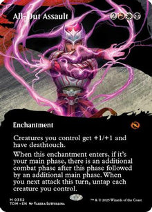 All-Out Assault (Borderless) - Tarkir: Dragonstorm #352