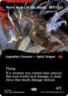 Neriv, Heart of the Storm (Borderless) - Tarkir: Dragonstorm #366