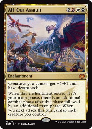 All-Out Assault - Tarkir: Dragonstorm #167