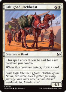 Salt Road Packbeast - Tarkir: Dragonstorm #23