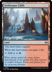 Swiftwater Cliffs - Tarkir: Dragonstorm #268