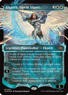 Elspeth, Storm Slayer (Showcase) - Tarkir: Dragonstorm #401