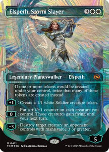 Elspeth, Storm Slayer (Showcase) (Halo Foil) - Tarkir: Dragonstorm #411