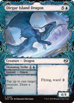 Dirgur Island Dragon (Showcase) - Tarkir: Dragonstorm #294