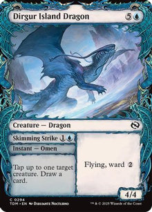 Dirgur Island Dragon (Showcase) - Tarkir: Dragonstorm #294