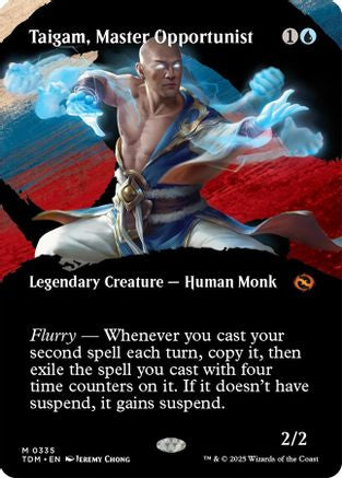 Taigam, Master Opportunist (Borderless) - Tarkir: Dragonstorm #335