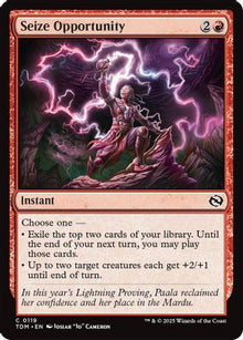 Seize Opportunity - Tarkir: Dragonstorm #119