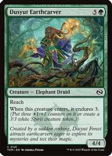 Dusyut Earthcarver - Tarkir: Dragonstorm #141