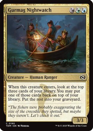 Gurmag Nightwatch - Tarkir: Dragonstorm #190