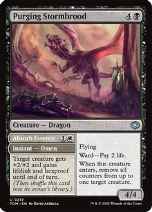 Purging Stormbrood - Tarkir: Dragonstorm #213