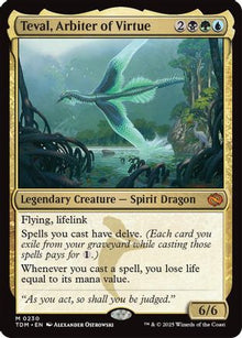 Teval, Arbiter of Virtue - Tarkir: Dragonstorm #230